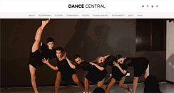 Desktop Screenshot of dance-central.com.au